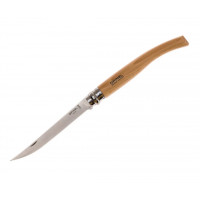 Нож Opinel филейный №12, нержавеющая сталь, рукоять бук