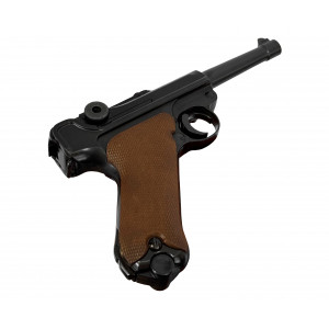 Пневматический пистолет Borner P08 Blowback кал. 4,5 мм (Parabellum) Пневматический пистолет Borner P08 Blowback кал. 4,5 мм (Parabellum)