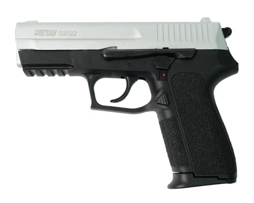 СХП Охолощенный пистолет Retay S2022 Sig Sauer, кал. 9 мм (хром)