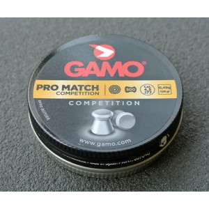 Пули Gamo Pro Match 4,5 мм, 0,49 грамм, 500 штук