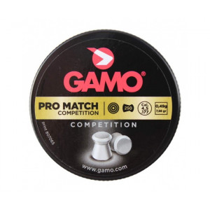 Пули Gamo Pro Match 4,5 мм, 0,49 грамм, 250 штук