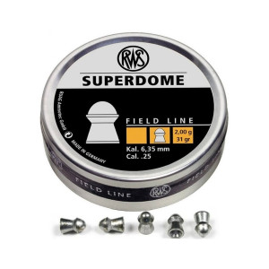 Пули RWS Superdome 6,35 мм, 2,0 грамм, 200 штук