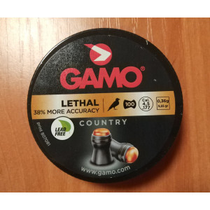 Пули Gamo Lethal 4,5 мм, 0,36 грамм, 100 штук
