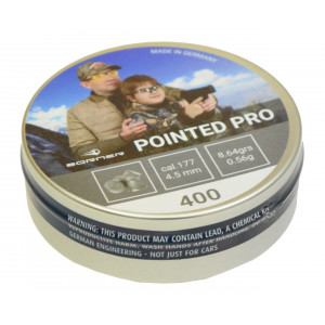Пули Borner Pointed Pro 4,5 мм, 0,56 грамм, 400 штук