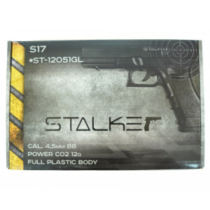 Пневматический пистолет Stalker S17 (Glock 17) пластик