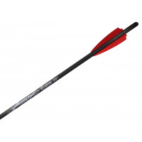 Стрела арбалетная карбоновая Centershot Bolt 20", оперение Q2i Fusion X-2 3", латунный инсерт Стрела арбалетная карбоновая Centershot Bolt 20", оперение Q2i Fusion X-2 3", латунный инсерт