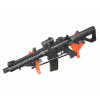 Пневматическая винтовка Crosman DPMS SBR Full Auto (M16, 3 Дж, коллиматор)