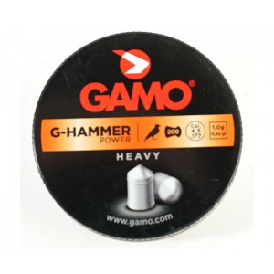 Пули Gamo G-Hammer 4,5 мм, 1,0 грамм, 200 штук