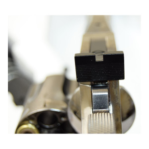 Пневматический револьвер ASG Dan Wesson 715-6 Steel Grey (пулевой)